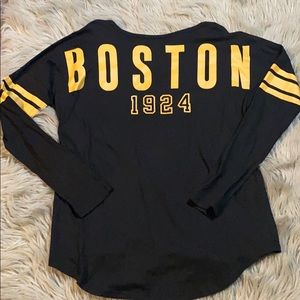 Boston Bruins long sleeve black shirt